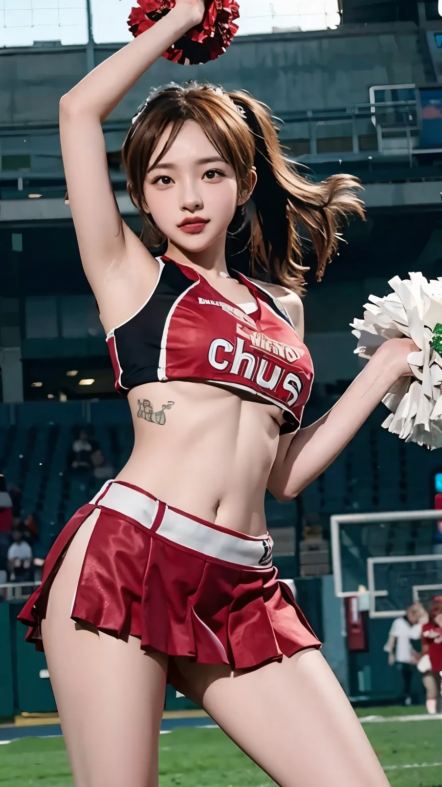 High Kick Cheerleader 