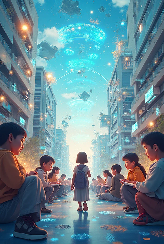 Generate video on topic Smart Education for All 🌍 📚 Learn anytime ...