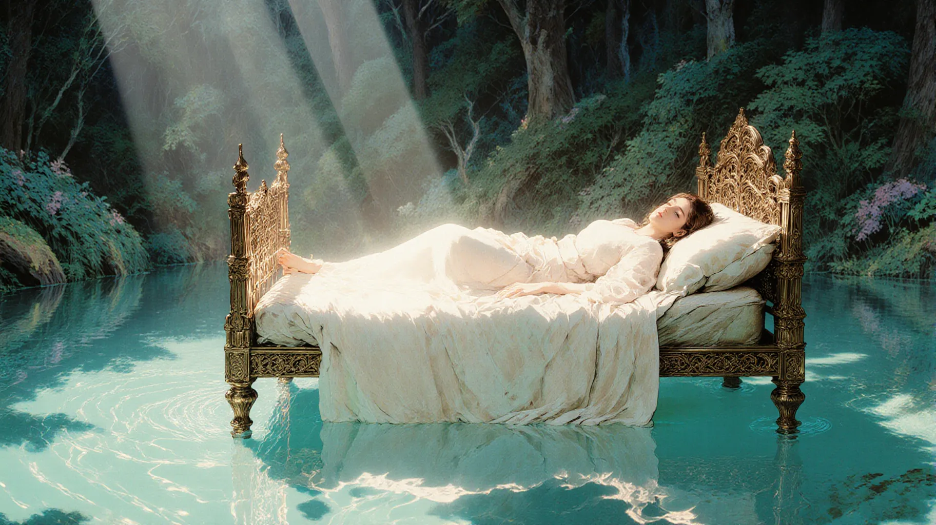 The SnowWhite Water Bed