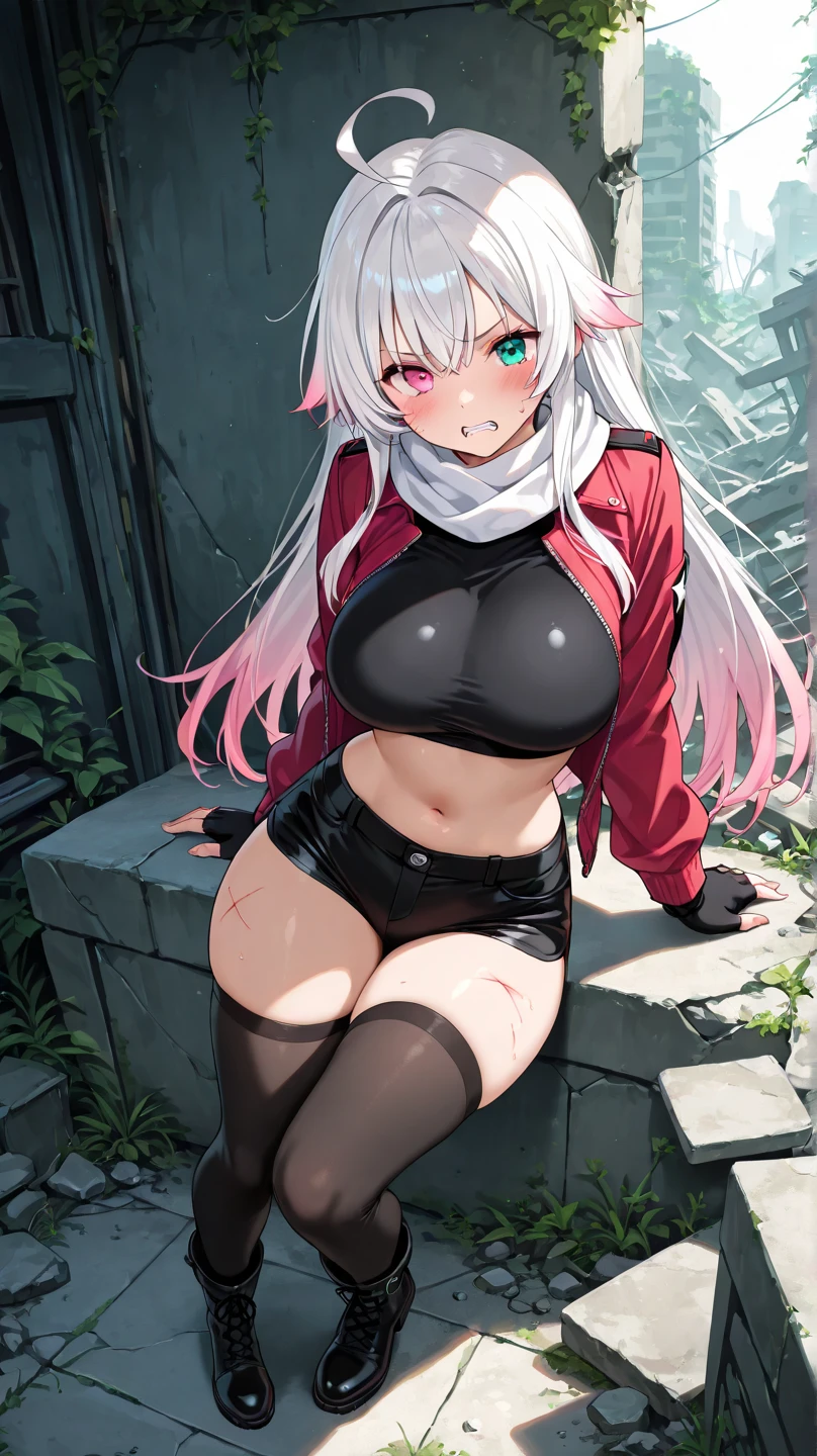 cute little girl, no wearing clothes, big , public area, , , no wearing shirt, sit pose, best quality