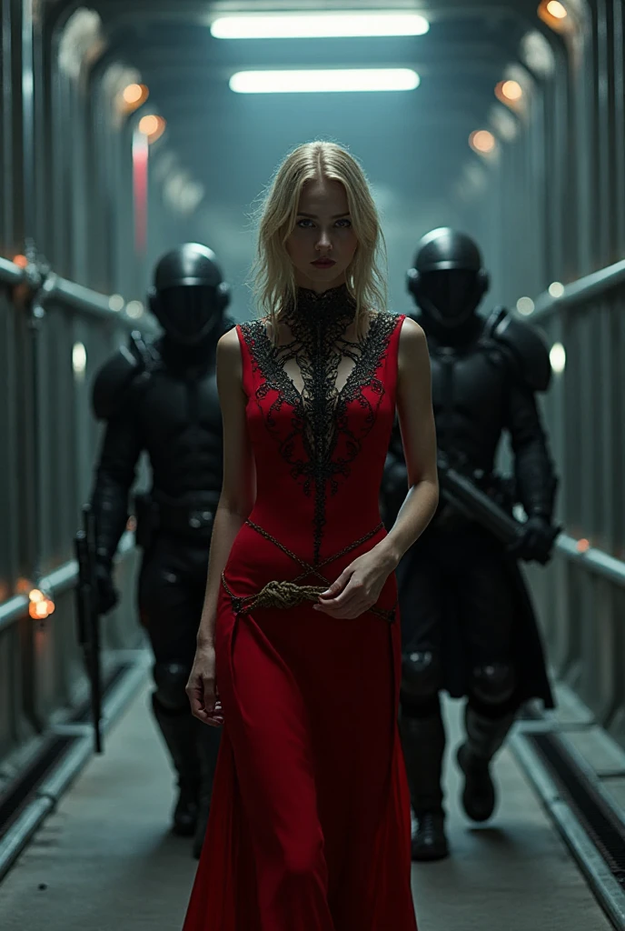 terminator 3,Kristanna Loken,red dress