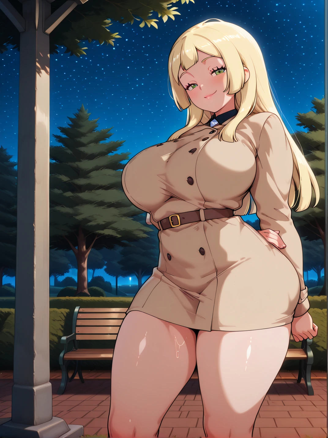 1girl . Big thighs,  big ????,  big ????,  curvy body