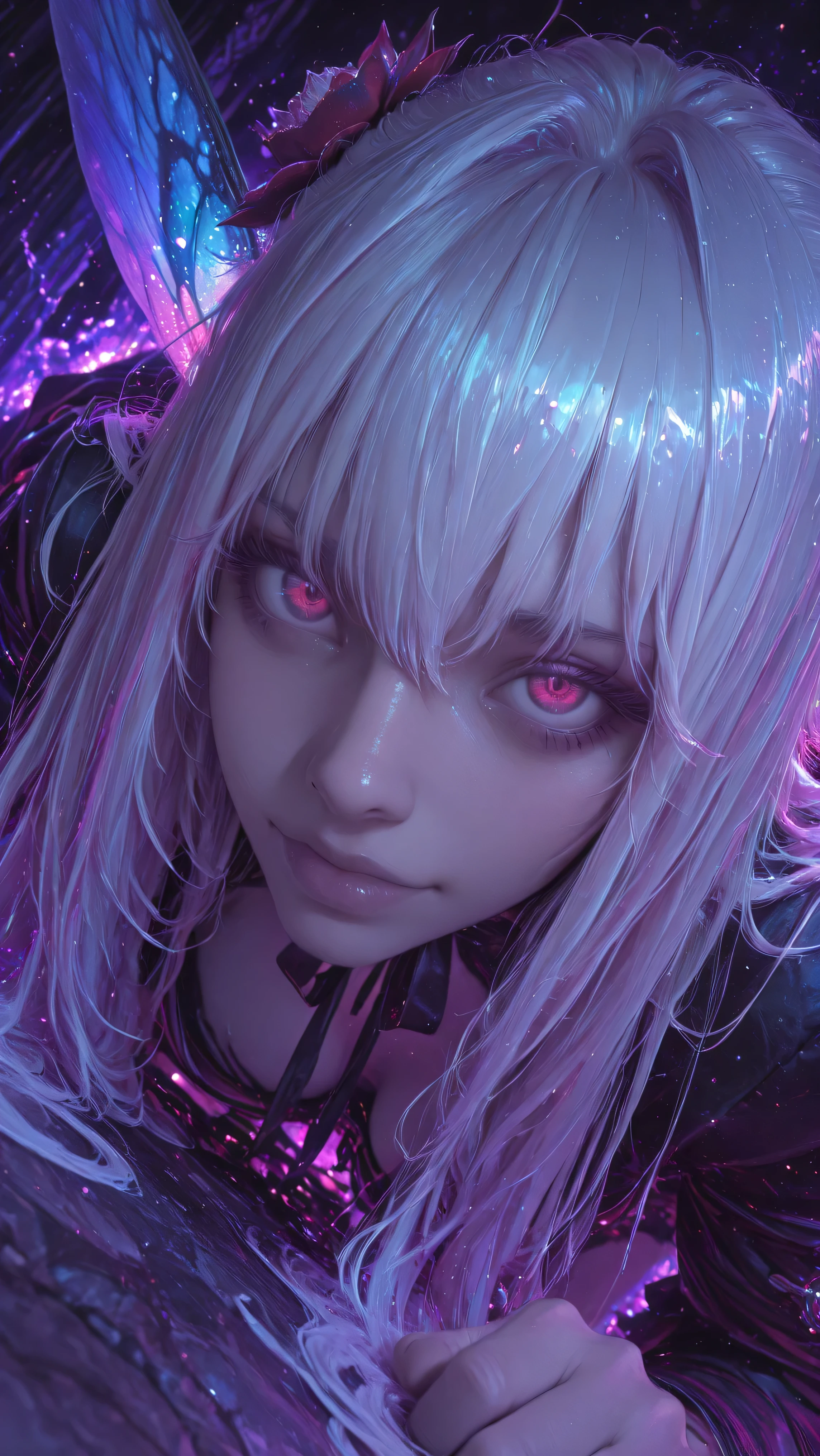 style is (religious painting, realistic), (1 demonic girl), (Beelzebub:1.3), (transforming to gigantic fly:1.5), demon, Lord of the Flies, long hair, Seven deadly sins, (Gluttony), crawling, demonic, infernal, leaning forward, looking viewer, (face close up, zoom in), (perspective), dynamic angle, ((solo)), sharp focus, dynamic angle, highly detailed, sharp focus, bright colors, elegant, intricate, cinematic, highly detailed, very surreal, fine detail, clear background, inspired, rich deep color, enhanced glowing, symmetry, complex composition, artistic, pure aesthetic, mystical, cool light, fascinating, gorgeous, atmosphere, tender, sweet, perfect, pretty, ambient, pristine, beautiful, focused, unique, full, positive, imagined, divine, amazing, wonderful, cloud. Woodblock prints, vibrant colors, intricate details, depictions of landscapes, kabuki actors, beautiful women, cultural scenes, traditional Japanese art, artistic craftsmanship, historical significance