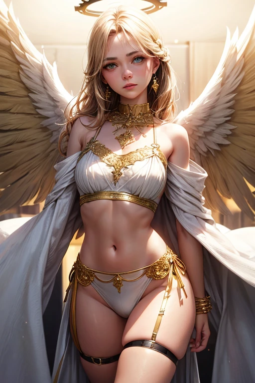 full - body: 1.6, (((Posture of walking facing the viewer, Slow motion, (Rogue thief: 1.2) The woman))), (((A smile on his face))) (((multi-layered sewn garments, white silk cloak, black silk dress))), (intricately patterned cloth: 1,2), (insanely detailed, Blossoming: 1,5), (topquality, Alessandro Casagrande,
by Greg Rutkowsky, Sally Mann, ConceptArt, 4k), (analog:1.2), (High Sharp), (Detailed pupils:1.1), (painting:1.1), (digitalpainting:1.1), detailized face, eyes and body, tmasterpiece, beste-Qualit, (Highly detailed: photo:1.1), 8K, photo-realistic, (long lush hair, ecstasy:1), (A young woman:1.1), by Jeremy Mann, by sandra chevrier, by maciej kuciara, Sharp, (the perfect body:1.1), realisti, A real shadow,  3d, (Background of the Castle of Europe:1.2), (Michelangelo), the angel of death, Innocent, eyes, diadem, angel wings, black clothing, full - body, Hands Behind Your Back, The sky, Halo, postapocalypse, Detailed armor