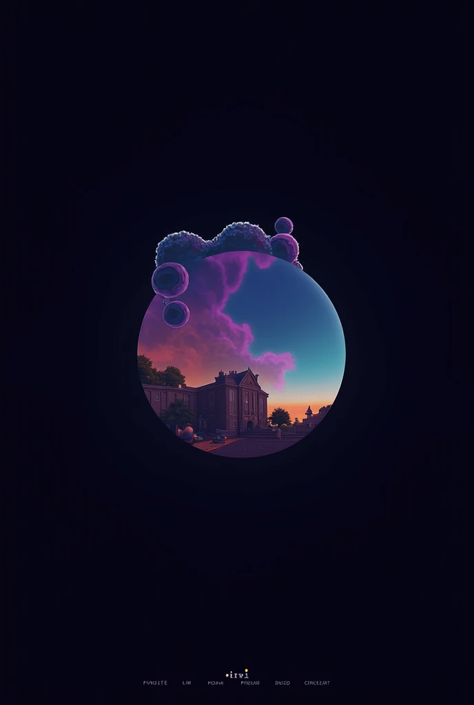 (Soft pastel colors:1.2)、(light blue　Cream　emerald)、A girl gazing at the future city、From the back、Surreal、Whimsical、Magical、Fantasy、dream-like、