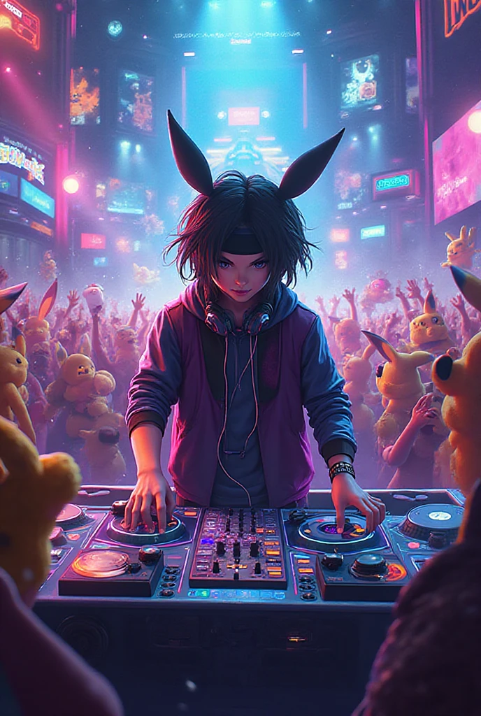 Create a DJ mouse，Look at the crowd