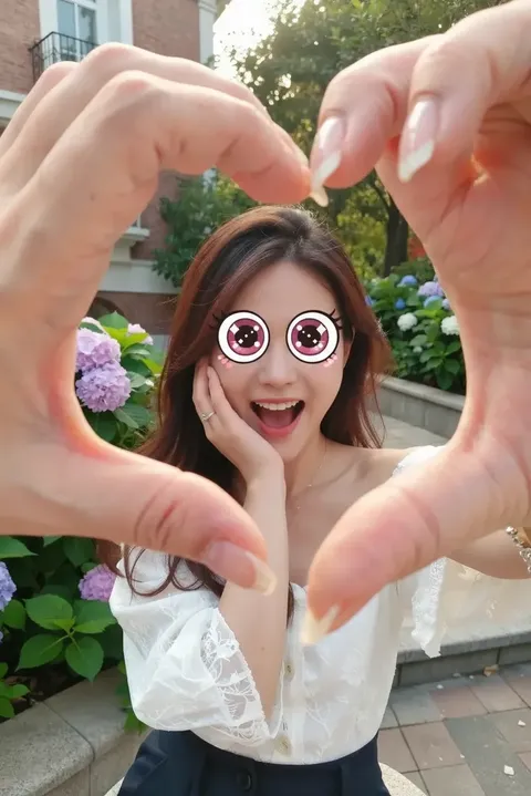 Cartoon Kazi Lan big eyes