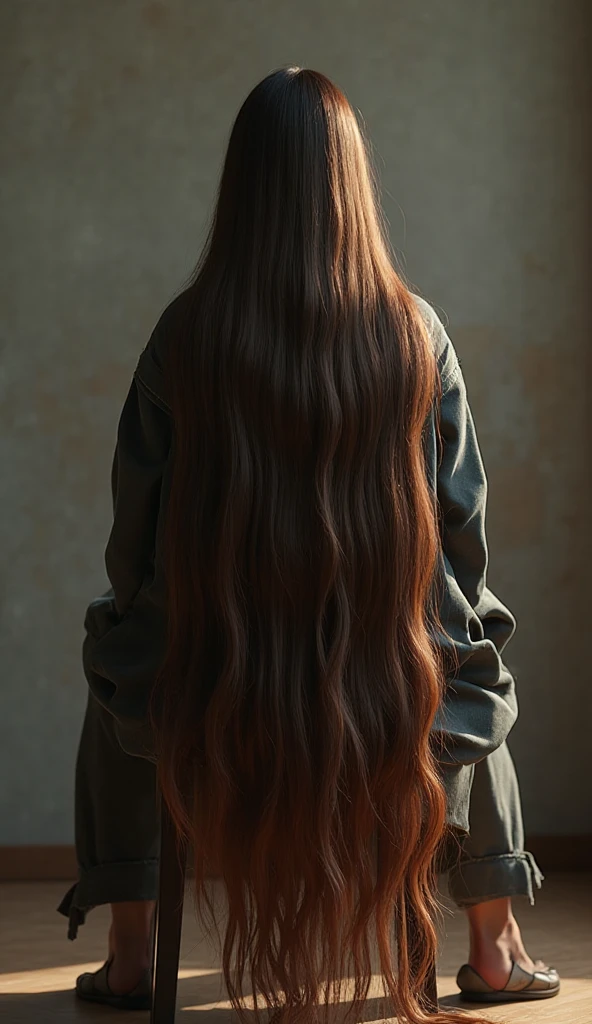 ((Beautiful woman, body shot,Long Hair,Simple background))