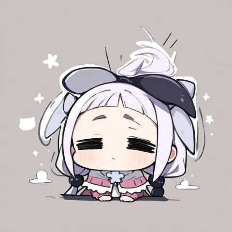 粗体线条眼睛表情