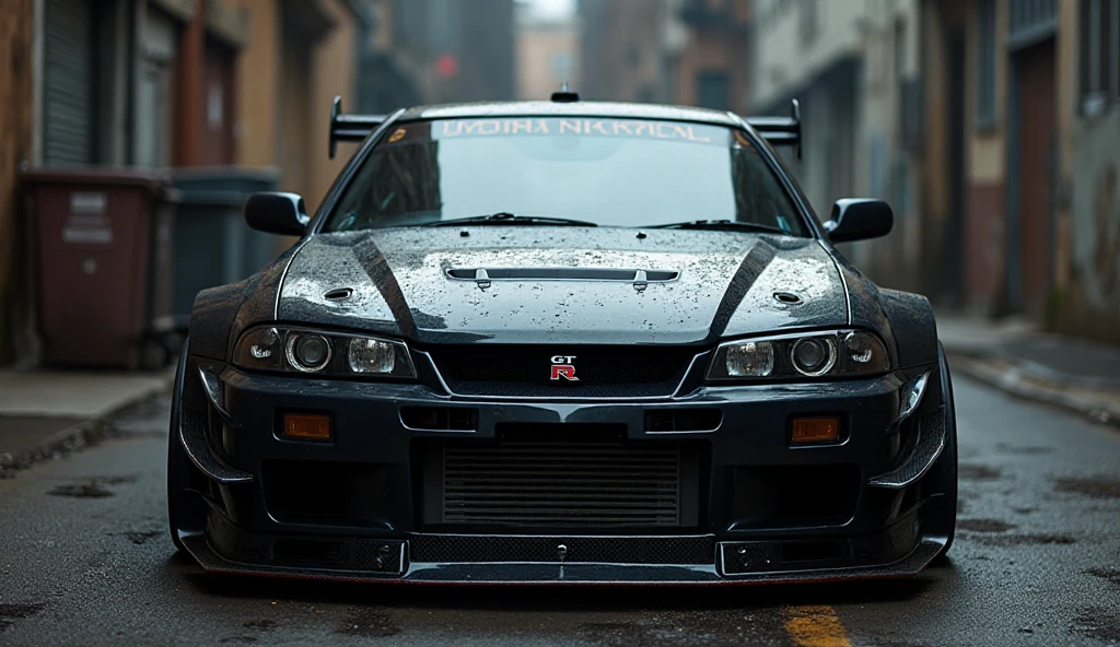 (best quality,realistic:1.2),professional,ultra-detailed,nissan silvia s14,drift,high-performance car,detailed body,shiny metallic paint,smoke,sharp turns,skid marks,powerful engine,noisy exhaust,precise movements,fast speed,excitement,nighttime racing scene,vibrant city lights,energetic atmosphere