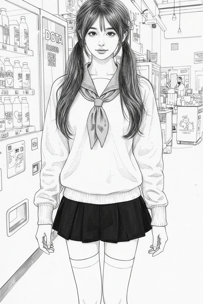 Konverter seni garis