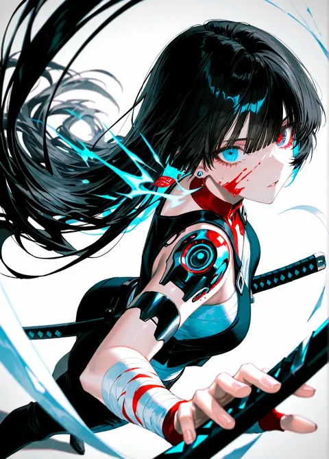 두 가지 색상의 눈을 가진 전사