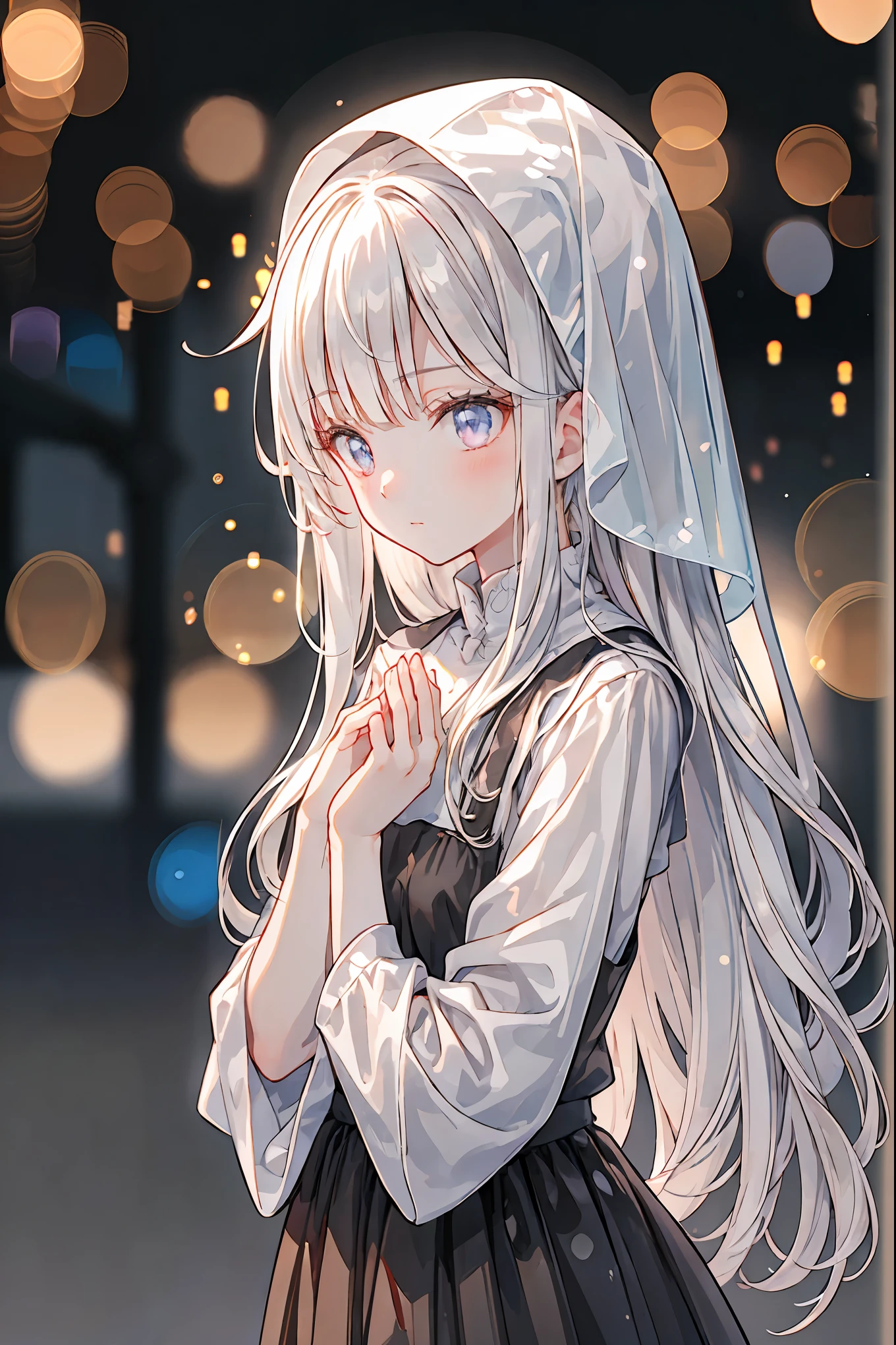 high-definition raw color photos, professional shooting, (((((Bokeh))))), written boundary depth, captured with a sony α7IV,((Maiden's Prayer)),Freezing Beauty、Gentle Gaze Occasionally Peeking Under a Ghostly Appearance masterpiece, Realistic, Beautiful Portrait, high resolution, Vivid Colors, Fine Texture, extreme detail depiction, Professional Shooting, Bokeh味, HDR, studio lighting, photorealistic expression, emotional expression, Frozen skin , Flowing Hair、Frozen Eyes、Transparent Underwear、Ice Background、in dark tones、mystical atmosphere