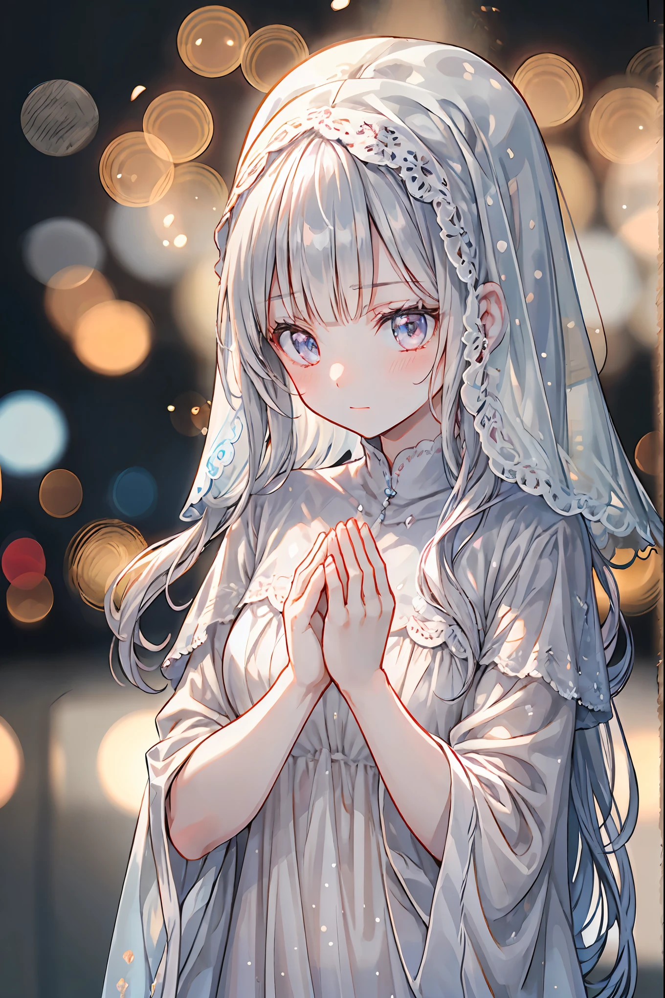 high-definition raw color photos, professional shooting, (((((Bokeh))))), written boundary depth, captured with a sony α7IV，((Maiden's Prayer))，Freezing Beauty、Gentle Gaze Occasionally Peeking Under a Ghostly Appearance masterpiece, Realistic, Beautiful Portrait, high resolution, Vivid Colors, Fine Texture, extreme detail depiction, Professional Shooting, Bokeh味, HDR, studio lighting, photorealistic expression, emotional expression, Frozen skin , Flowing Hair、Frozen Eyes、Transparent Underwear、Ice Background、in dark tones、mystical atmosphere