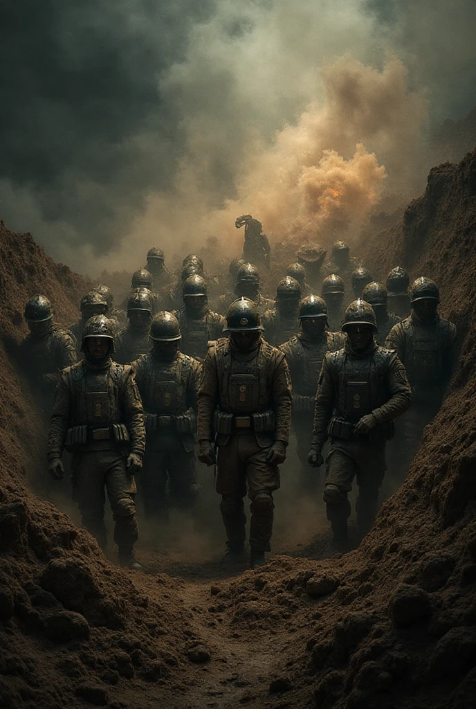 there are many helmets and helmets that are all lined up, peter gric and dan mumford, craig mullins nekro, by Peter Gric, style of jim burns, inspired by Stephan Martiniere, cgsociety ), cybernetic civilizations, cybernetic civilisations, fractalpunk, award winning scifi art, by Ian Miller --auto --s2