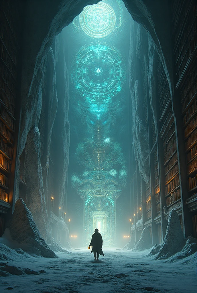 Scene 1 – University Library (Mysterious Beginning)
Visual: Camera slow pans across dusty bookshelves. Golden sunset light seeps through tall windows.
Camera movement: Tracking shot following Faiz walking slowly, brushing dust off the shelves.
Narration:
“In a forgotten corner of the library… lies an answer the world was never meant to find.”
Moment: Faiz pulls out an old wooden box → close-up of an ancient manuscript.
Scene 2 – The Forbidden Map
Visual: Manuscript unrolled on a desk, candlelight flickering, revealing an ancient map.
Camera movement: Zoom in slowly onto the map → faint outline of a hidden continent behind Antarctica.
Dialogue (Professor Azman): “This is no ordinary map… it is a secret buried for centuries.”
Scene 3 – The Expedition Begins
Visual: Airport runway. A small research plane prepares for takeoff. Faiz and Professor Azman walk determinedly with their equipment.
Camera movement: Wide shot of the plane lifting off → transition into aerial drone shot over endless snowfields.
Narration:
“Their journey to the end of the world begins… though none could predict what awaited beyond the ice.”
Scene 4 – The Ice Wall
Visual: A colossal wall of ice towers like a frozen fortress, glowing faintly with strange symbols.
Camera movement: Dolly in towards the wall, faint rumble in the distance.
Dialogue (Faiz, nervous): “Professor… are we truly ready for this?”
Dialogue (Azman, resolute): “Truth does not wait, Faiz.”
Scene 5 – Ancient Rift & Portal
Visual: A massive cavern, walls carved with glowing runes. A giant stone door cracked open, pulsating with energy.
Camera movement: 360-degree pan around the carvings → push-in toward the shimmering portal.
Sound FX: Ancient mechanical hum, swirling echoes of light.
Scene 6 – The Hidden World (Yarasthra)
Visual: Camera tilts up from their feet, revealing lush forests, glowing moss pathways, guardian statues, and a sprawling crystal city beneath a dome-like sky of blue-green light.
Camera movement: Crane shot sweeping over the lost city.
Narration:
“Beyond the frozen veil… lies a civilization erased from history.”
Scene 7 – The Guardian Appears
Visual: A towering armored figure emerges from the mist, eyes and  glowing with blue fire.
Camera movement: Low angle shot emphasizing its power and presence.
Dialogue (Guardian): “You are not the first to arrive… but you may be the last to be given a choice.”
Scene 8 – The Lost Civilization
Visual: Crystal towers, glowing pyramids, flowing water canals, murals of ancient wars and winged beings.
Camera movement: Tracking shot as Faiz and Azman walk into the great pyramid.
Narration:
“Yarasthra… a civilization where technology and spirit became one.”
Scene 9 – The Sacrifice of the Guardian
Visual: Inside a golden-lit chamber, Professor Azman stands before a robed figure of light.
Camera movement: Close-up of Azman’s calm face → Faiz’s tearful eyes → fade to white as Azman dissolves into light.
Dialogue (Azman, gentle): “Faiz… let me be the Guardian. This is my destiny.”
Scene 10 – Epilogue (Between Two Worlds)
Visual: Faiz alone on the Antarctic snow, holding a glowing crystal in his hand.
Camera movement: Wide shot of Faiz standing small against the endless white.
Narration:
“Truth is not meant to be owned… but to be guarded. The world will know… only when it is ready.”
Finale: Camera slow zoom out into the dark Antarctic sky → fade to black with the title:
“THE CONTINENT BEYOND ANTARCTICA”