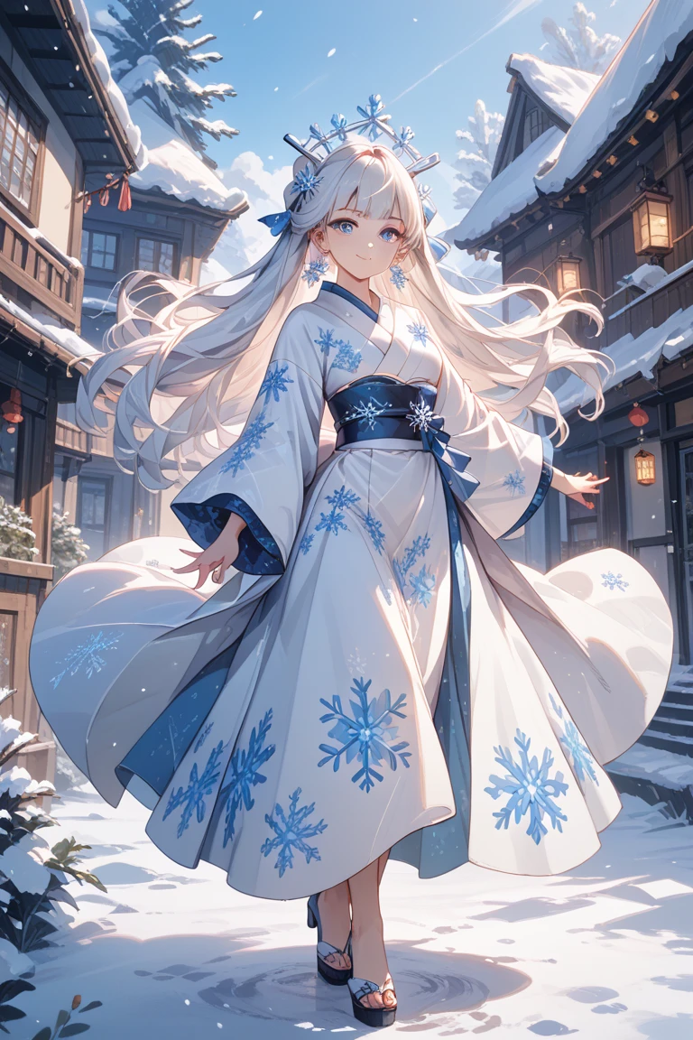 ((kamisatoayakadef)),1 Anime Girl, Warrior, Realistic people,Realistic, beautiful, smile, elegant, Majestic, Splash Art, Particles of light, Diamond Blade, Dynamic pose, ((fan、fanを持っている))((fanを広げる)),milky way, (Fractal Art:1.1),(Ice Flower:1.4), Most detailed,(抽象的なbackground:1.1), (Shiny skin), (Many colors:1.4), Ultra-high resolution,, masterpiece, Accurate, Anatomically correct, texture.(background:snow、snowの街、snowの結晶、Wind、旋Wind)
