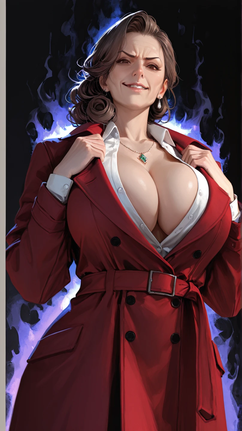 <lora:Gainsborough_AerithV1:0.7> gainsborough_aerith, huge_breasts, skirt_suit, masterpiece, best quality, detailed face, detailed eyes, highres,