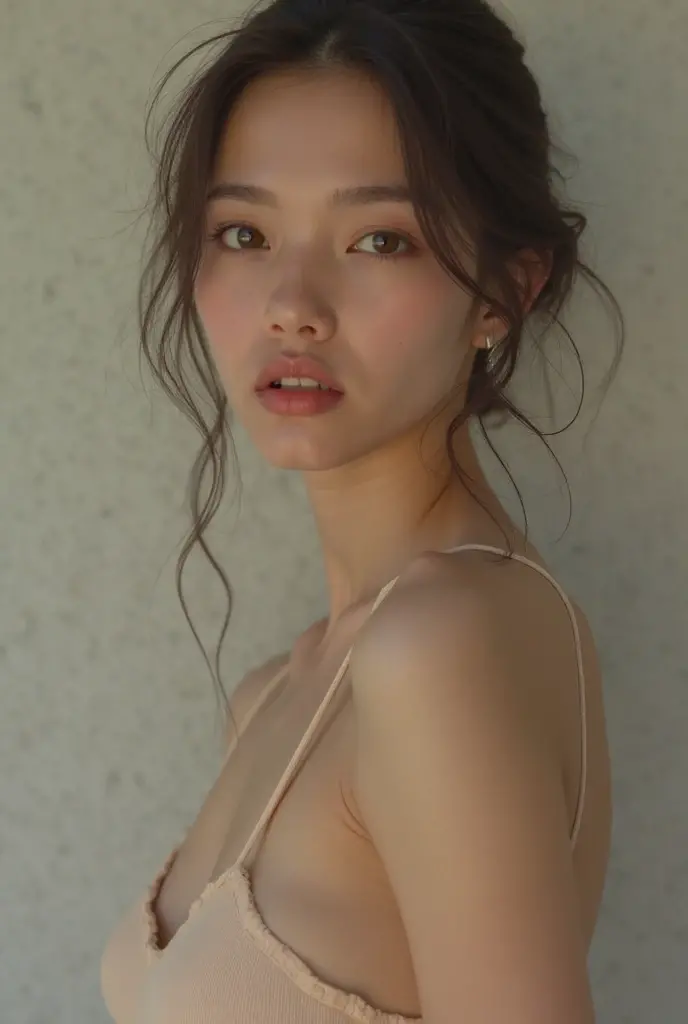 (8K, RAW Photos, Highest quality、masterpiece:1.2), (Realistic、Realistic:1.37), One girl, View your viewers, 20-year-old,Upper Body,Traditional clothing,Look straight into the eyes,Traditional Dancer, Professional Certification