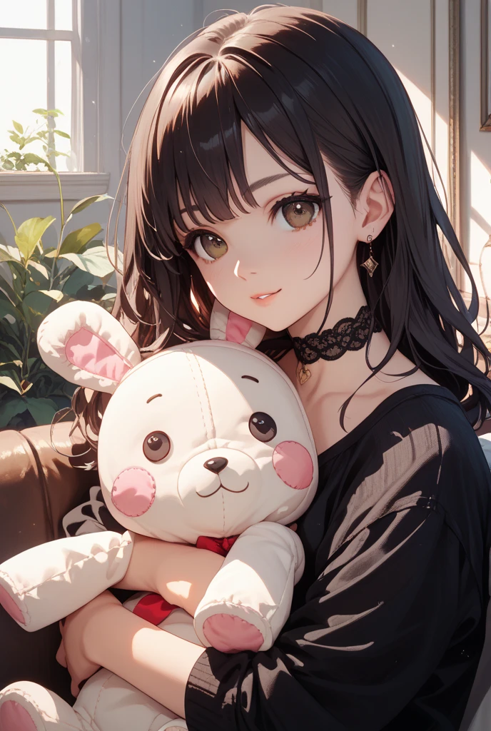 laughing out loud、Baby-faced girl、whole body、