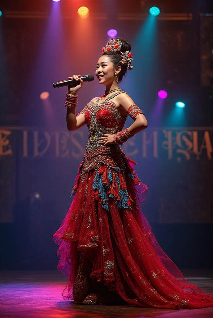 Make a body perfectly matches to the upper body dress 