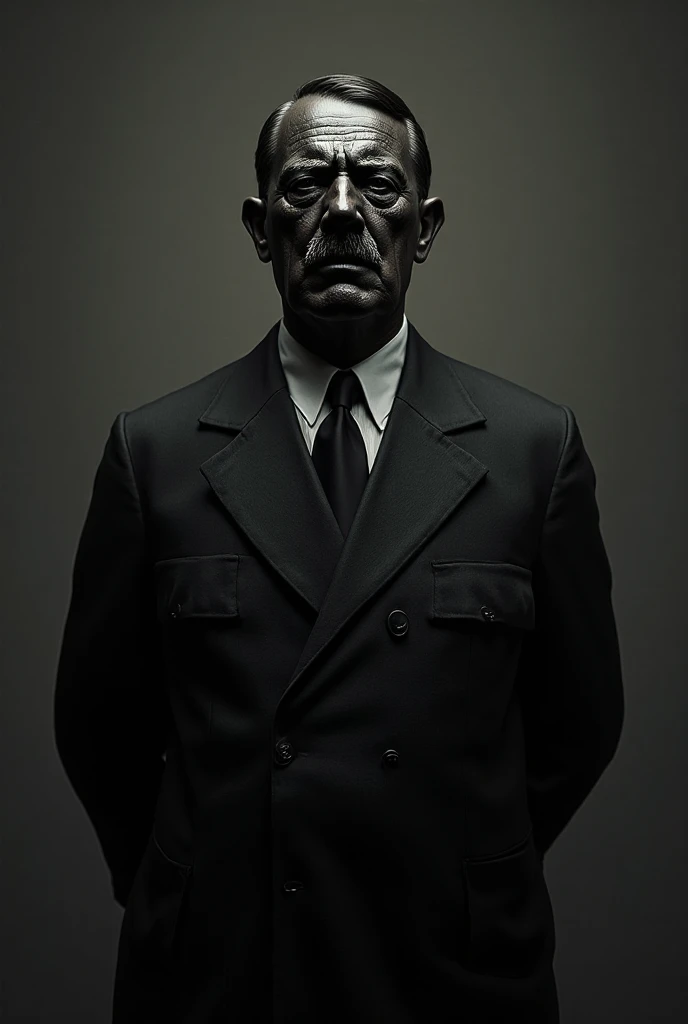 Futuristic minimalist singularity, simple dark background, duality, humano Sigmund Freud.