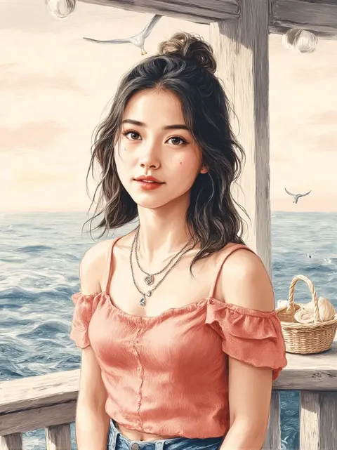 المرأة في الطراز القديم