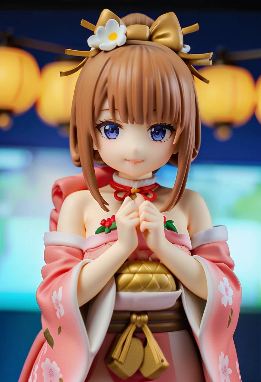 RAW pictures、RAW PHOTO、True Beauty、4 brutal photos 、Japanese female Maiko、21 years old、 kind smile、slim、The background is Gion, Kyoto、(Maiko costume:2)、A world where only one subject exists、8K ultra HD、DSLR、soft lighting、High Quality、Film Particles、Fujifilm XT3、