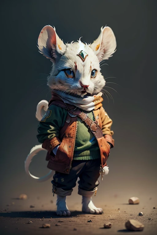 White Mouse，The background is bright，Adoly，Fantasy，ComplexДетали，The pubic area is clean，brightly，K HD，32 thousand. Zodiac Signs