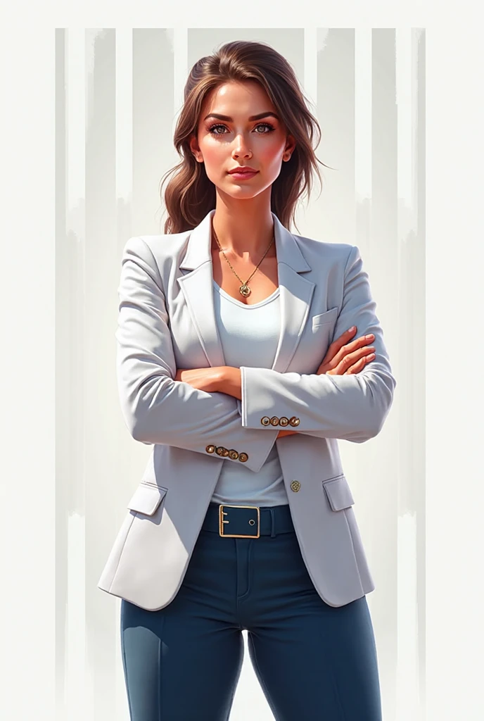 Prompt for image generation:
A beautiful, light-skinned female teacher in her mid-20s to mid-30s stands confidently in front of a Ukrainian school on a bright spring day. She has a short, auburn bob with bangs and an alluring yet professional expression. Her outfit is stylish and subtly —a fitted white blouse with a few buttons undone, revealing a hint of her collarbone, paired with a sleek, high-waisted pencil skirt with a tasteful side slit. She wears sheer black stockings and elegant high heels, completing her refined yet captivating look. A delicate gold pendant rests above her neckline, enhancing her charm. Her makeup is light but features bold red lipstick.
The background showcases a classic Ukrainian school building with blue and yellow accents, symbolizing the national colors. Blooming cherry blossoms and lush greenery surround the scene, evoking the freshness of spring. The school’s entrance has a sign in Ukrainian, and traditional embroidered patterns (vyshyvanka motifs) subtly decorate parts of the building. The sky is bright and clear, with soft clouds adding depth to the scene.
The art style is modern and vibrant, reminiscent of contemporary animated movies with smooth shading, expressive details, and a lively color palette. The overall composition is balanced, with the teacher as the focal point, blending elegance, intelligence, and a touch of flirtatious charm.