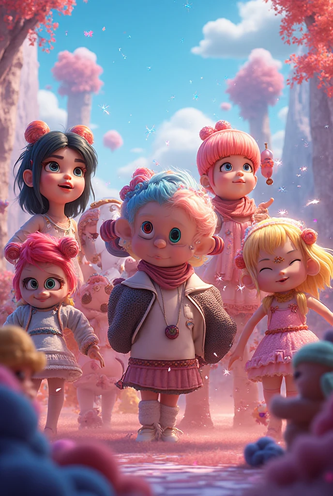 I want to get some cute anime characters, interesting design characters.  #model vtuber