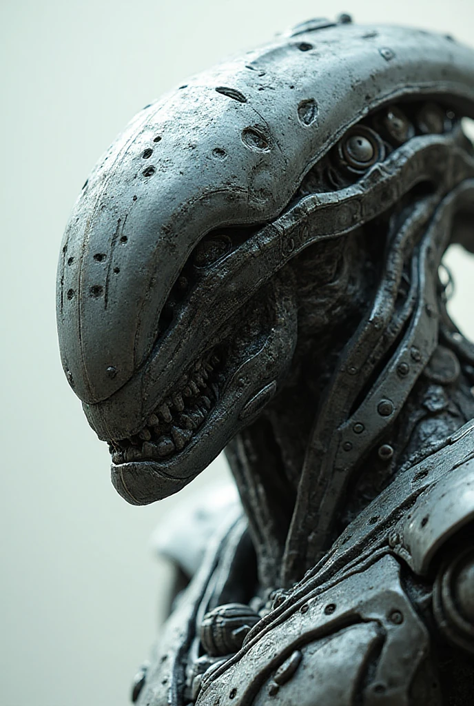 (((Extreme close-up Xenomorph Alien the eighth passenger surreal and cinematic images color Splash)))