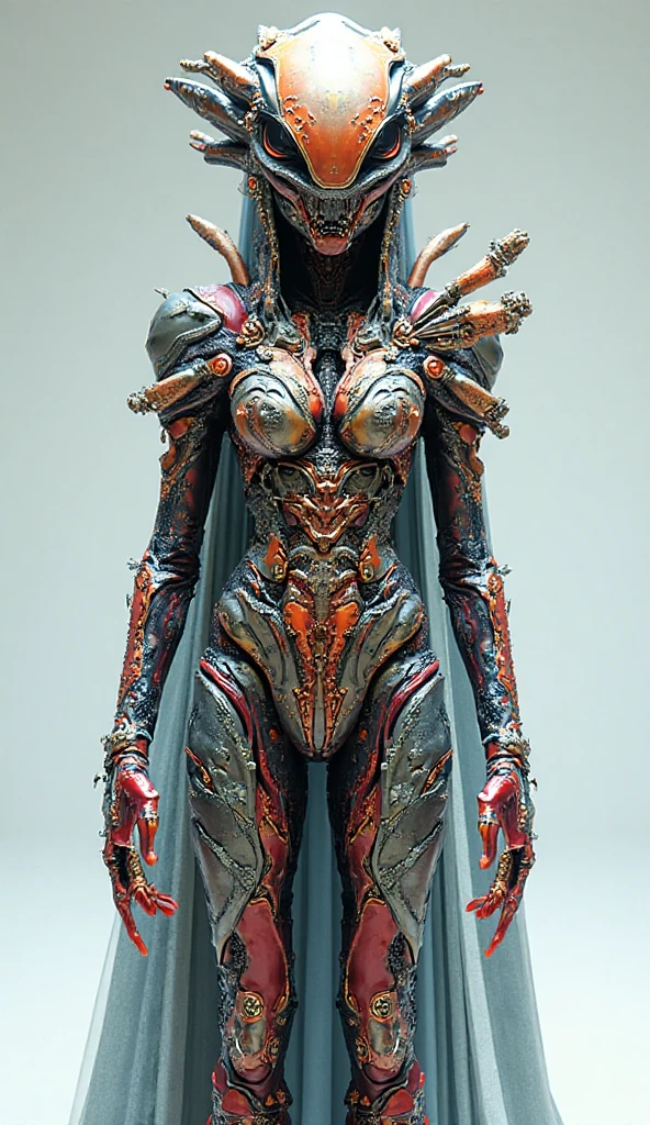 a beautiful girl in a venomous black and gold suit,detailed face,detailed eyes,detailed lips,beautiful black hair,dramatic lighting,digital art,concept art,intricate detail,hyper realistic,8k,ultra-detailed,photorealistic,vibrant colors,chiaroscuro lighting