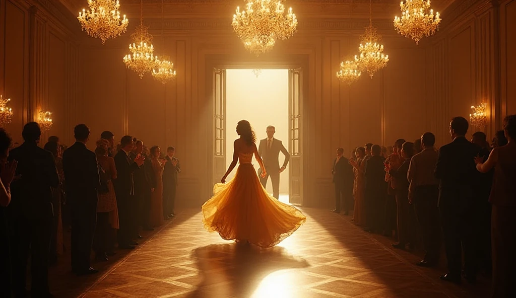 ballroom, evening