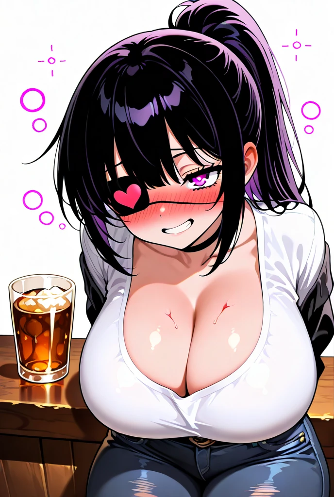 Score_9, score_8_up, score_7_up, score_6_up, score_5_up, score_4_up, source_anime, cute girl with boy, detailed eyes, sleeveless, fancy clothes, sagging gigantic ????????????, huge dark ???????, ?????? slip, long ??????, dark ??????, hairy stomach hair, wide hip, thick thighs, hairy armpit hair, Japanese, cute Japanese, anime girl, ??????, sweating, heart mark words, smelly, ?????, ??? shot, ???????, in street, midriff-baring, anime atmosphere, accessories, piercing, hands behind head, ??? shot on armpit, 1boy, sucking ????, upper body only, seductive smile, hugging boy