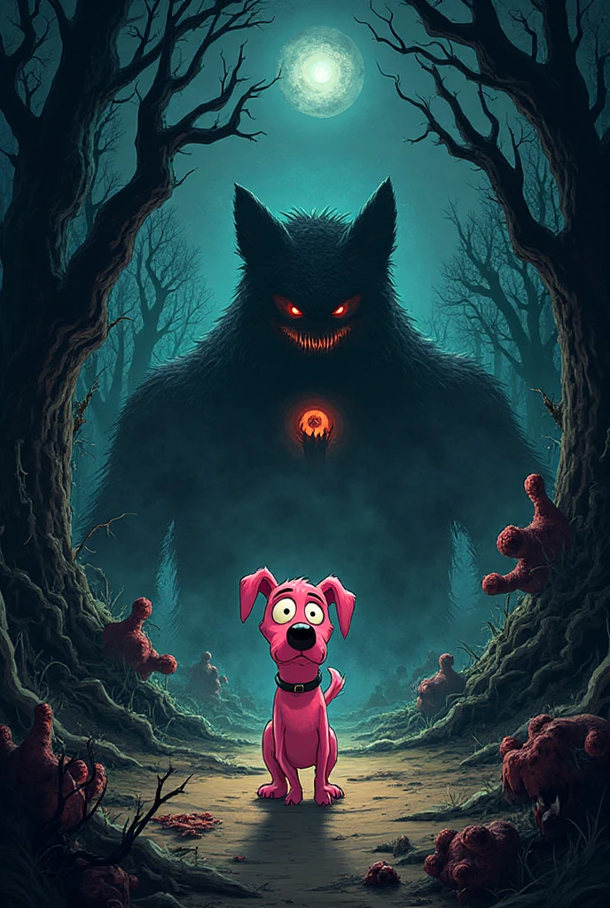(feral pony pinkie pie), (male werewolf) score_9, score_8_up, dream prompt:score_9, beautiful, detailed cute face, blushing, shocked expression, reverse suspended congress, looking surprised, crying, forest, hooves in view ((screaming)), , saliva, , spreading legs, arms behind back, grabbing , 