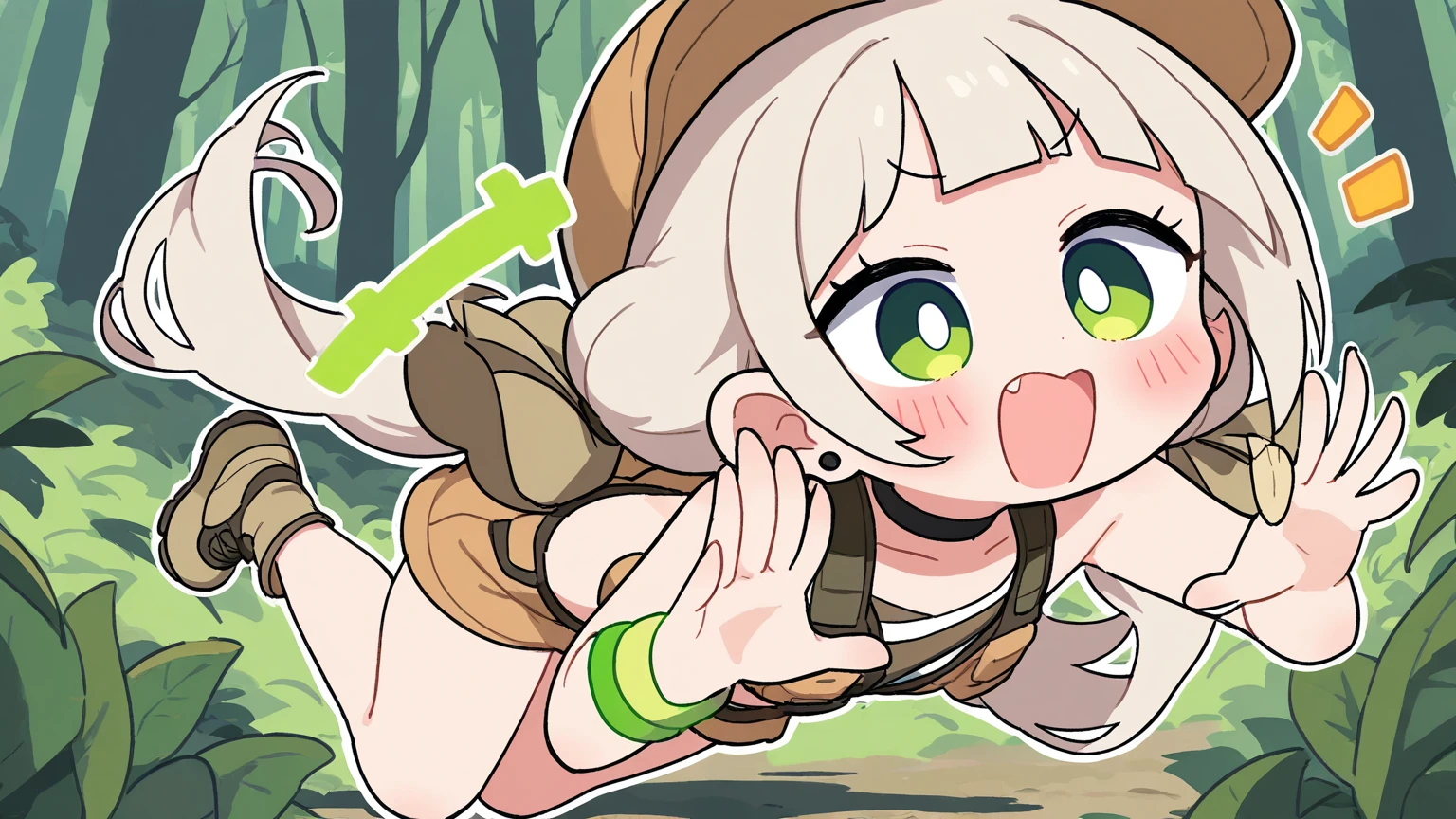 Pull down pants, take off pants