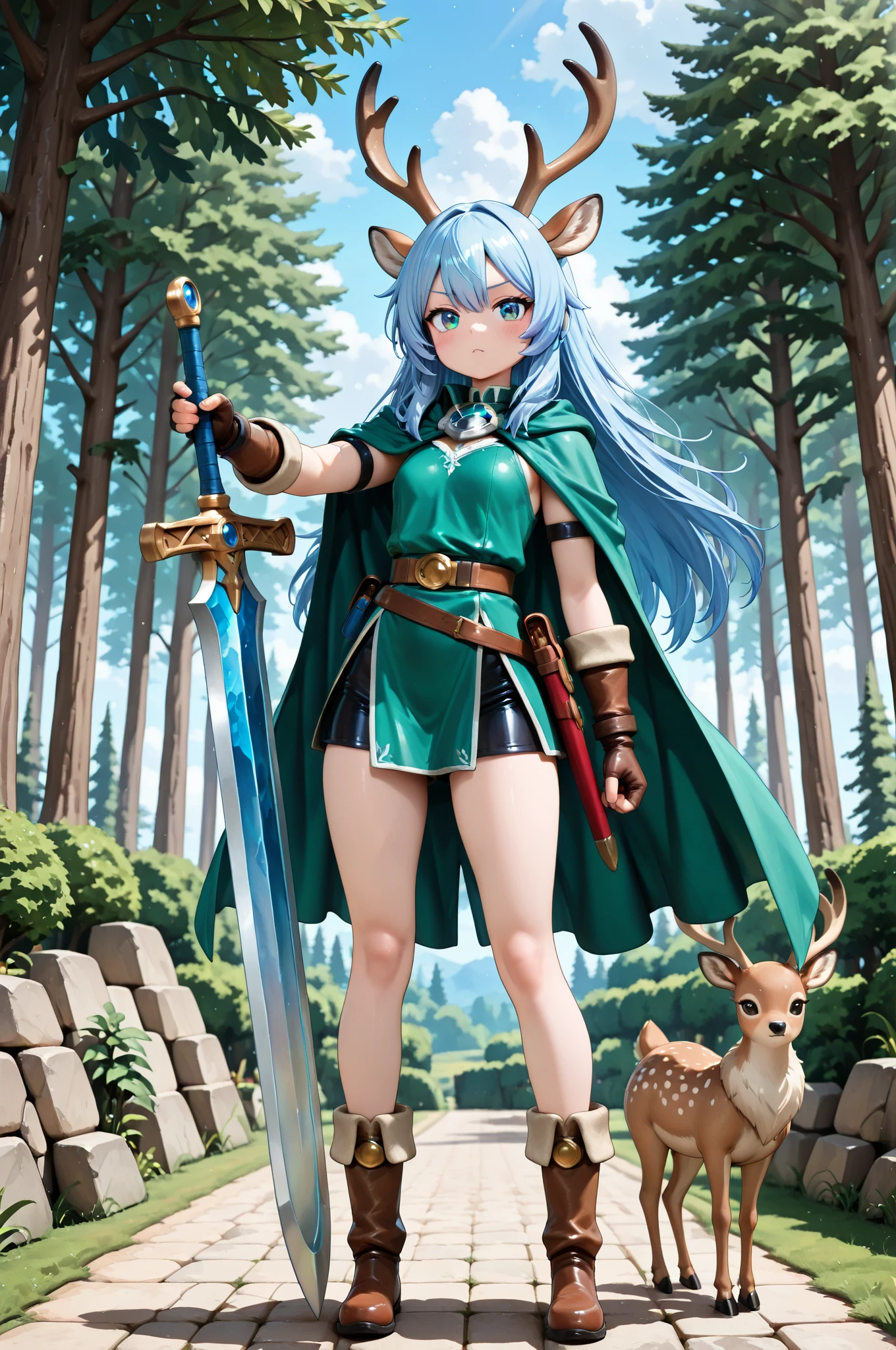 score_9, score_8_up, score_7_up, masterpiece, best quality, perfect facial features, highest resolution, 8k, amazing quality, detailed eyes, clear eyes, dynamic composition, dynamic pose, face clearly visible, close-up of face, low angle, turn your side, view from the side, turn only your face, face close, 1 girl, solo, Repochi, light blue hair, short hair, fairy wings, fairy, fairy girl, (fairy girl), Repochi's clothes, fairy clothes, fairy dress, dynamic pose, signature pose, striking a pose, low-angle, cool pose, full body, cute pose, BREAK A girl holding a whiteboard with the words "OC Popularity Poll" written in colorful letters, BREAK "OC Popularity Poll" written in large letters at the top of the screen in the title logo, BREAK movie poster style, BREAK popularity poll poster style, dynamic pose, signature pose, striking a pose, low-angle shot, cool pose, full body, cute pose, (((clear contrast between light and dark, cool color image)))