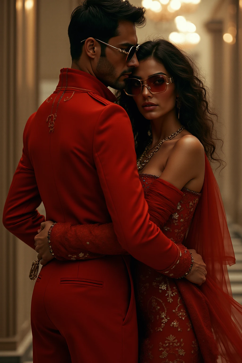 Guerreiro com esposa