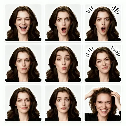 4.Real-person expression pack generator