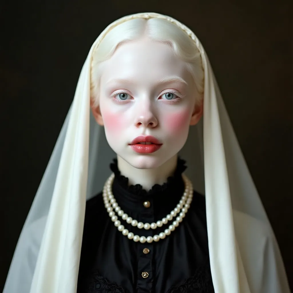 Portrait artistique baroque IA