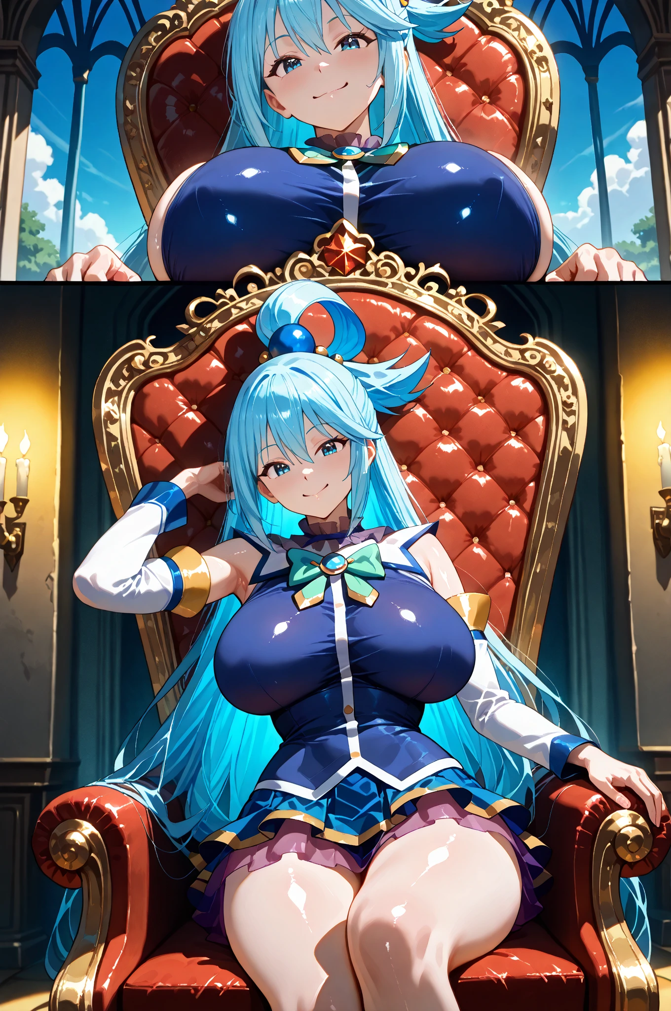 An evil woman who uses  techniques to eviscerate the king and control the country as she pleases.