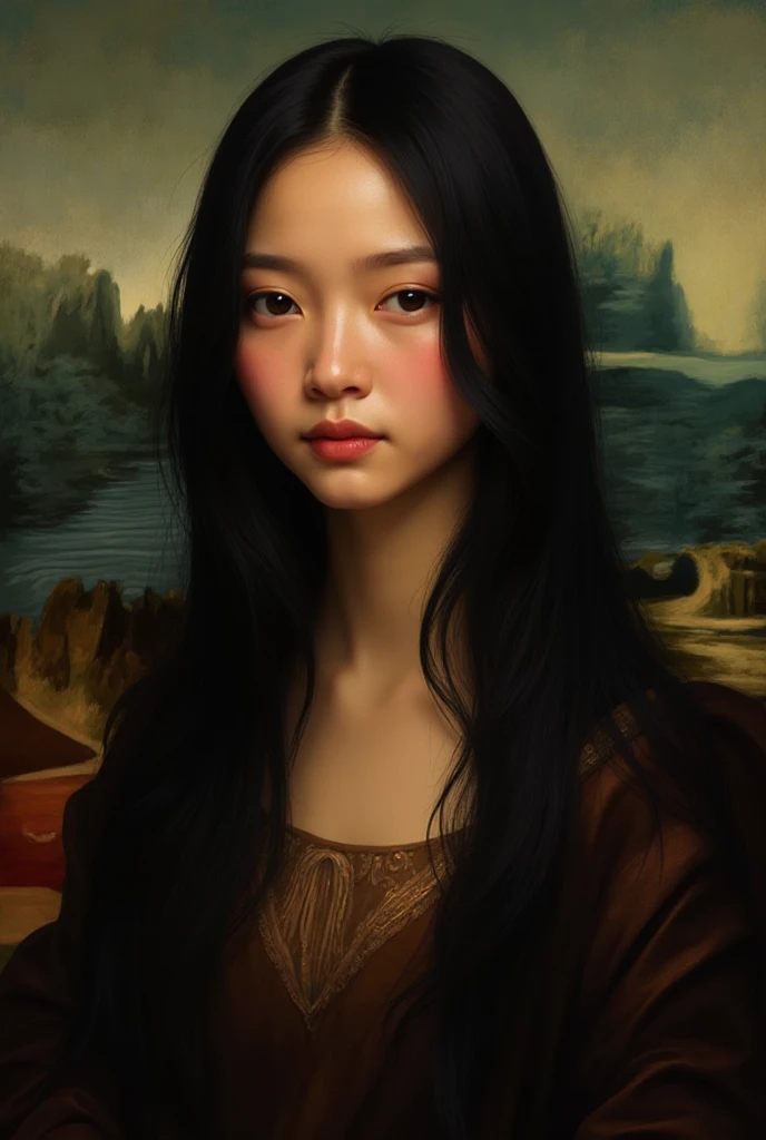 The Birth of Venus with ebony skin wearing a sheer dress, Paintings by Vigée Leblanc