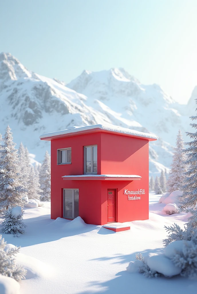 An icon logo that refers to incognito, covert， , It's a minimalist and monogram combination，Only contrasting blacks and whites, winter, a lot of snow