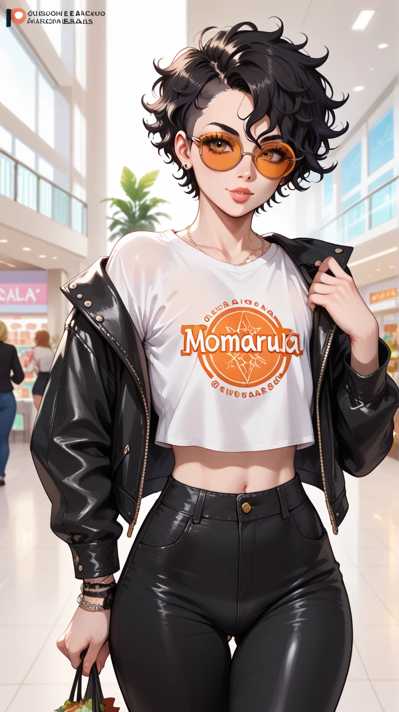 strong pink colour hair