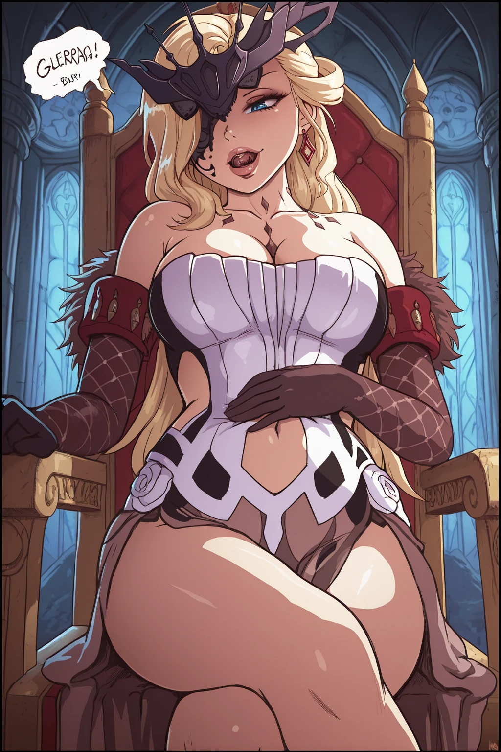 plaindoll, white hair, (((doll joints))), ((lingerie, lencería, medias, stockings)), ???????, pechos grandes, ????????????, ?????, ???????????, ????, +18,