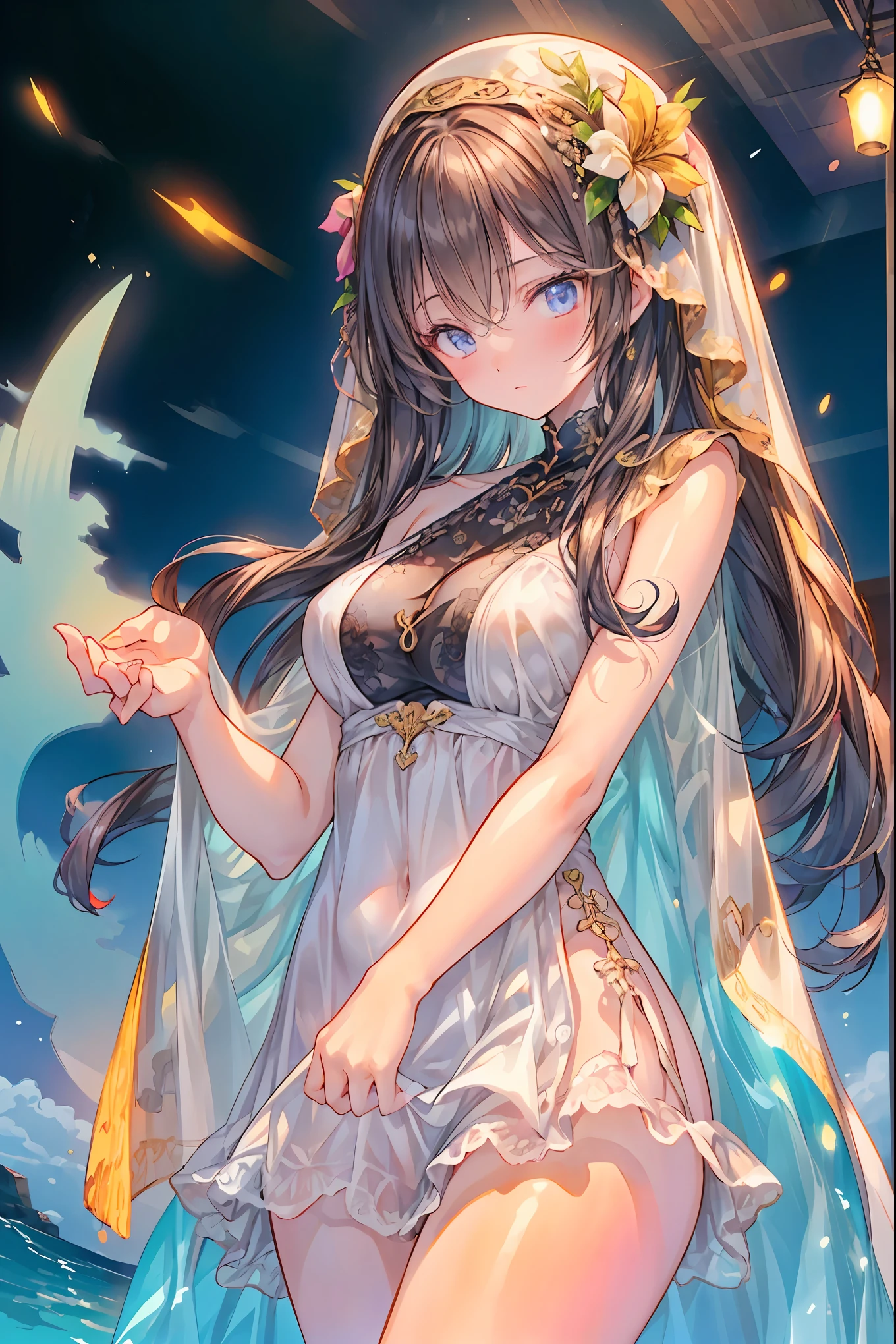 star座のパーソナリティ化,夜空に輝く十二star座がpeopleの姿を得て舞い降りる,(((Gemini twins)))，((from above:1.2)),field，starが見える丘で，流star、空から降り注ぐ流star、無数の流star群、girl２people，they look the same，Gemini girl,twin girls，monozygotic，soft expression,year zero,Elegant Behavior, Delicate Shape ,細部までこだわり抜かれたRealistic表現,exquisite digital art,Mysterious Night Sky Background,star々white Greek style dress,High Quality,4K,Ultra Fine,Realistic,picture that follows the skin,HDR,UHD,expert level with delicate background, ,bokeh