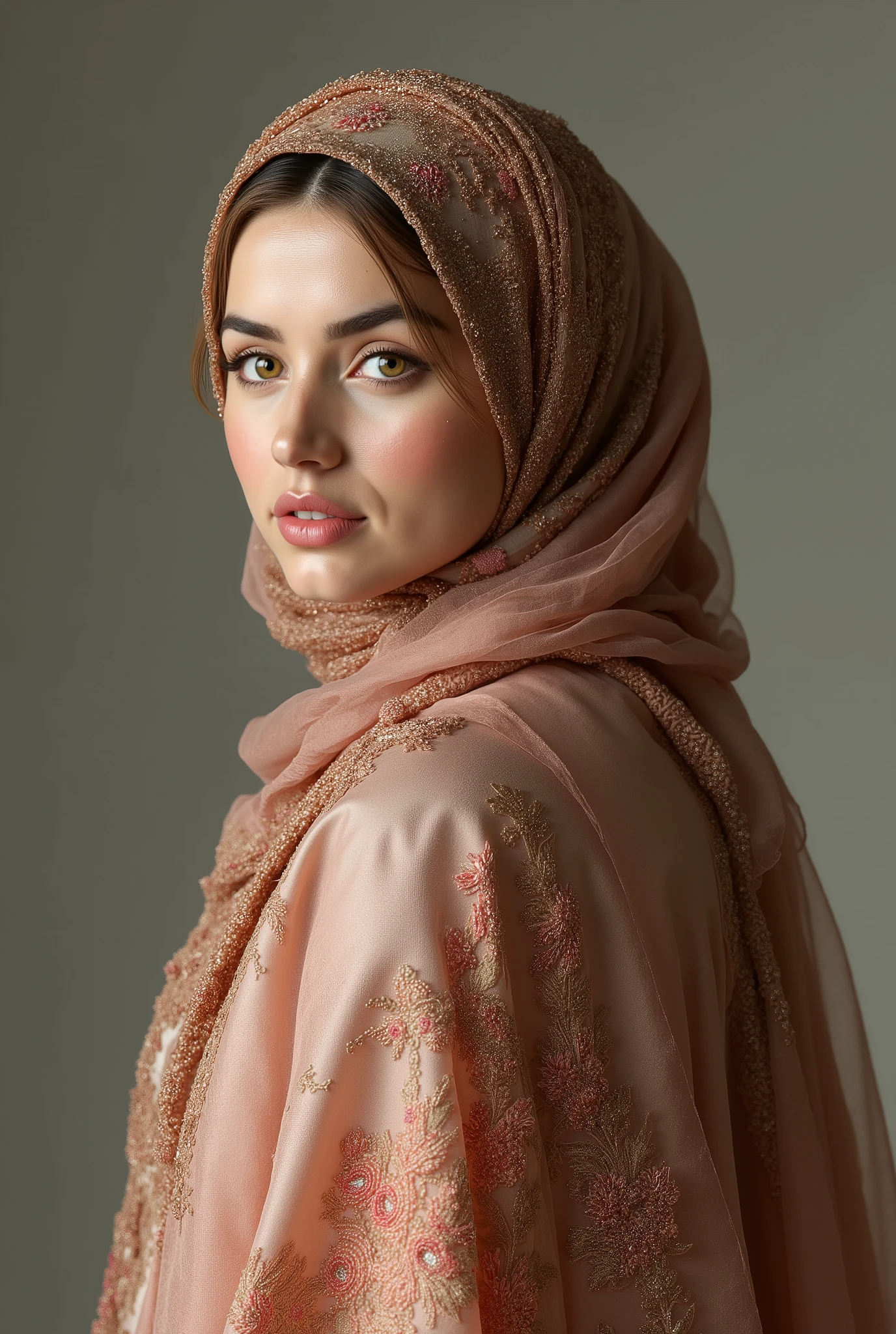 You wear a very nice hijab