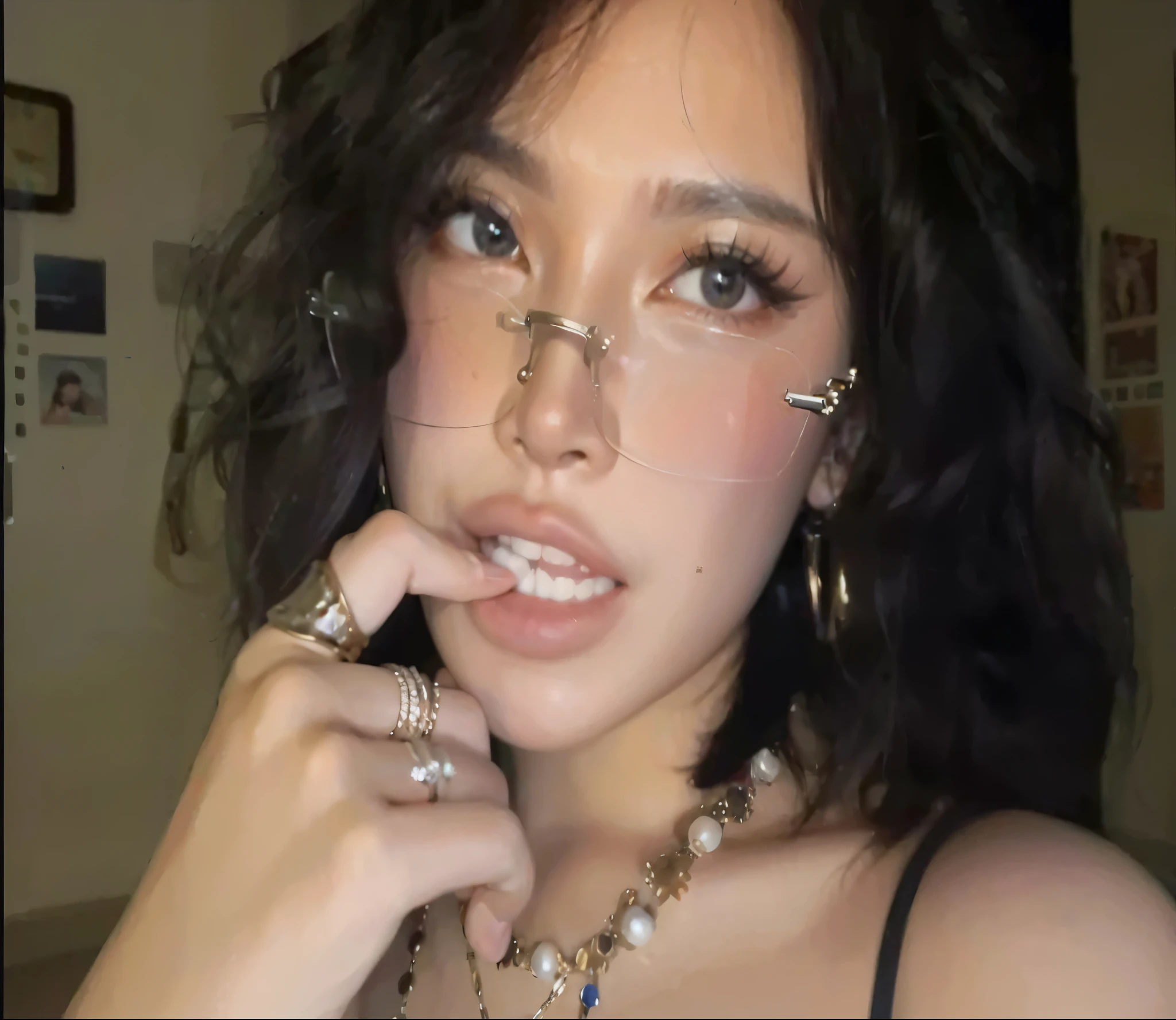 mulher deslumbrante, alta qualidade , Details of perfection , ultra 8k, perfectly rendered face , all facial and body details are perfectly detailed , alta qualidade, 8k, perfectly rendered details , ultra detailed photography for maximum quality and perfection , wonderful and charming woman , olhos perfeitos, perfect lips , Nariz, cabelo perfeito, pele perfeita, she is very wonderful , ultra mega-quality image rendered at the peak of perfection , Each strand of hair is perfectly wavy and detailed , she is wonderful , an 8K image rendered with the highest quality AI that human eyes have ever witnessed , with such quality and beauty, The image has good saturation and color , Vivid , super renderizado , pele renderizada, cabelo renderizado , nariz renderizado , rendered lips , super rendered image for the best and highest possible quality