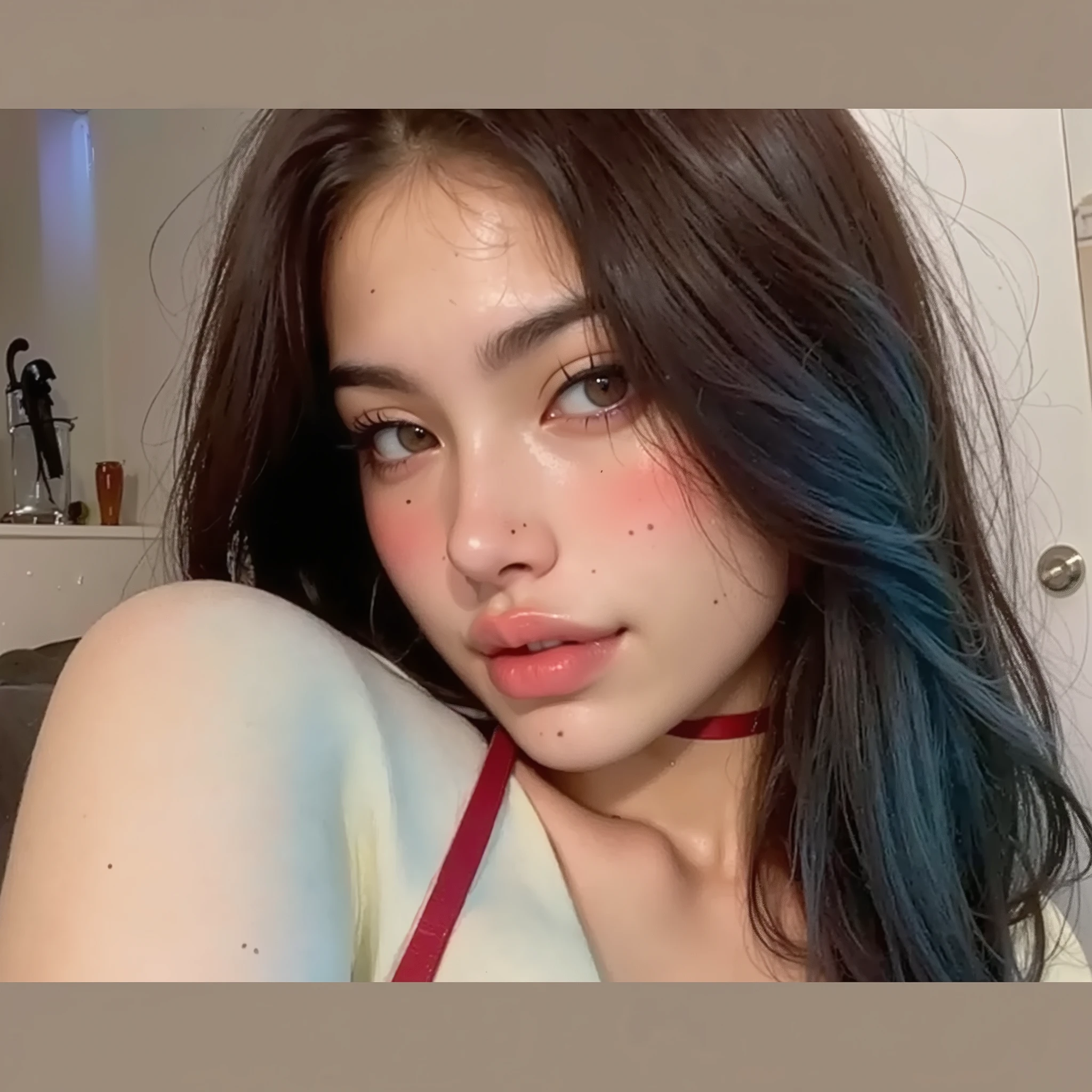 A 22-year-old has a wide rectangular face with soft and proportional features. Your eyes are greyish-green, deep and expressive , um pouco pensativo , mas um olhar calmo. The almond-shaped eye shape confers intelligence and light mystery. The nose is straight , tidy and harmoniously fits the general features of the face , with a rounded tip . Thin Lips, symmetrical, with a natural pink tint, and its neutral expression makes the look restrained and a bit thoughtful. Weight 83 kg height 185 cm
Medium-length dark blond hair looks a bit disheveled, the fringe falls on the forehead creating the natural sloppiness effect. They are bulky and soft , is visible adding relaxation and lightness to the image . The skin is clear and smooth , bem-cuidado, Talvez, com cerdas leves, emphasizing natural masculinity . Em geral, the facial expression is calm , a bit distant or focused, with a direct and confident look .
The style of the dress can be described as minimalist and modern , com elementos de streetwear e casual . The costume is dominated by dark tones , voluminous black hoodie. O jovem está vestido com um voluminous black hoodie , under which a black t-shirt . This choice emphasizes the desire for comfort and laconic style . Small button earrings add personality and a slightly rebellious touch to the look. Em geral, the style of clothes and the hairstyle create the impression of a confident person , freedom-loving and , Talvez, uma pessoa criativa .